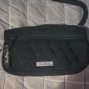 Vera Bradley Black Quilted Shoulder Bag